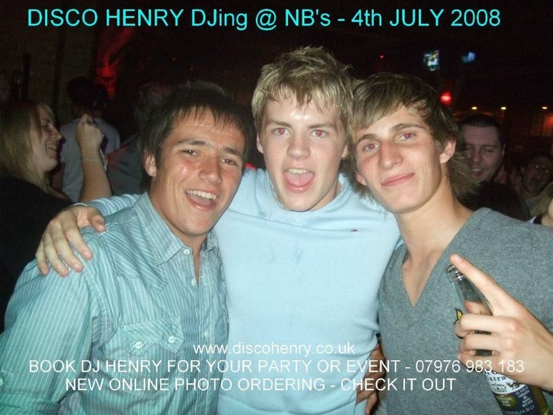 A Friday night out at NB's in July 2008. Photo: Disco Henry