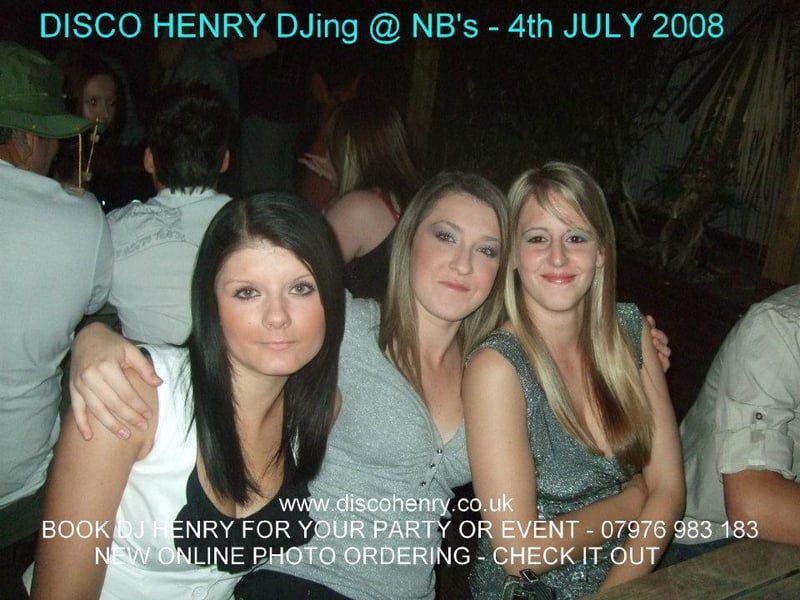 A Friday night out at NB's in July 2008. Photo: Disco Henry