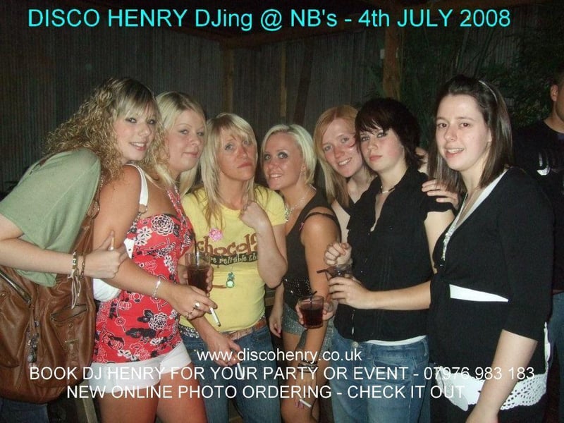 A Friday night out at NB's in July 2008. Photo: Disco Henry