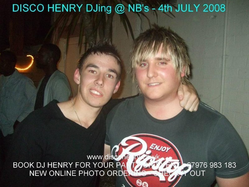 A Friday night out at NB's in July 2008. Photo: Disco Henry
