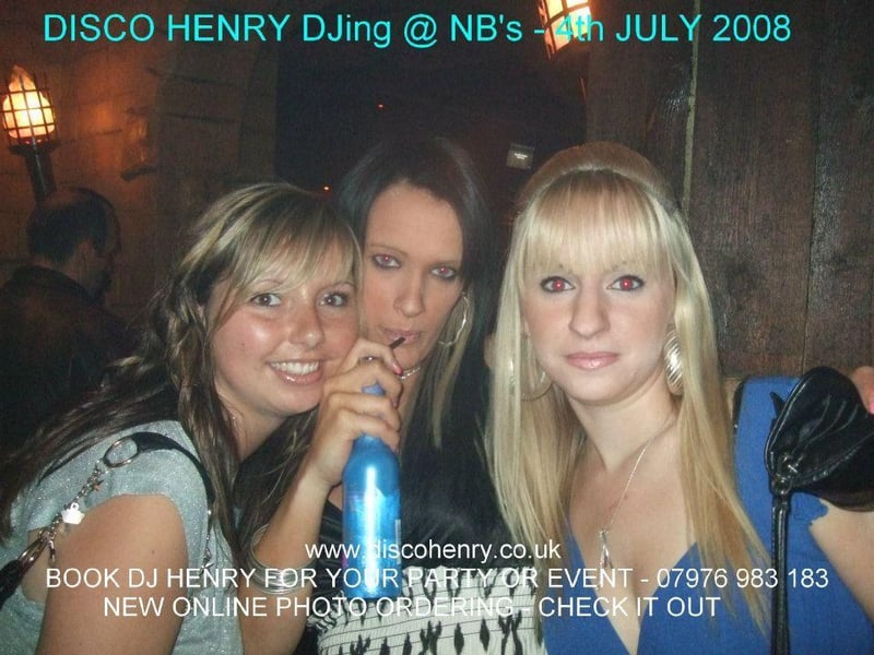 A Friday night out at NB's in July 2008. Photo: Disco Henry