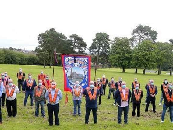 A photograph from this year's Twelfth celebrations.