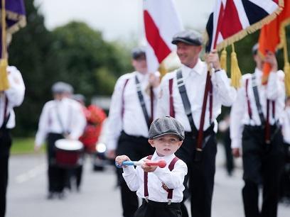 A photograph from this year's Twelfth celebrations.