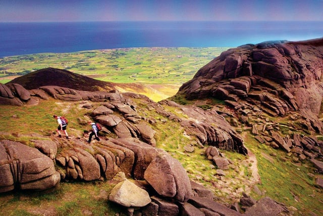 The Mourne Moutnains are among the most famous of the mountains on the island of Ireland. The surrounding area is an Area of Outstanding Natural Beauty and is proposed as the first National Park in Northern Ireland.