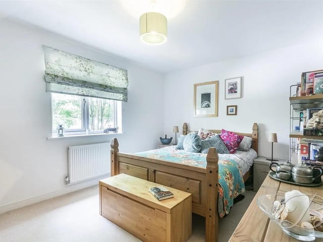 One of four generously sized bedrooms in the property.