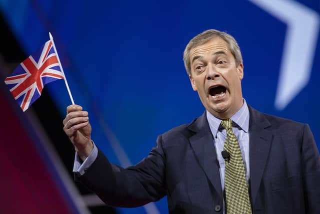 Nigel Farage, former leader of the Brexit Party. Photo: Samuel Corum