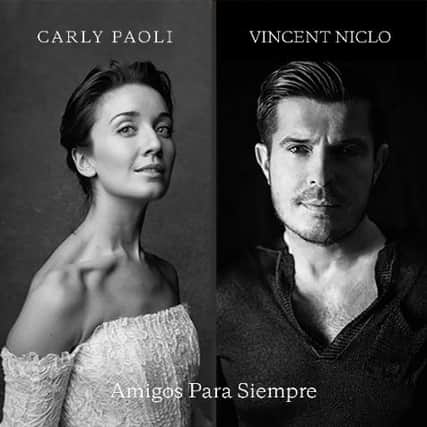 Carly Paoli and Vincent Niclo.