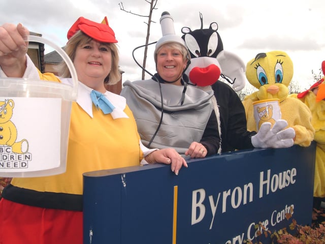 Byron House Central Notts Clinical Services staff held a fancy dress fundraiser.