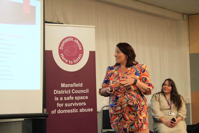 Christie Conroy, senior service manager at Nottinghamshire Women's Aid and DAHA Accreditation co-ordinator, discussed next steps