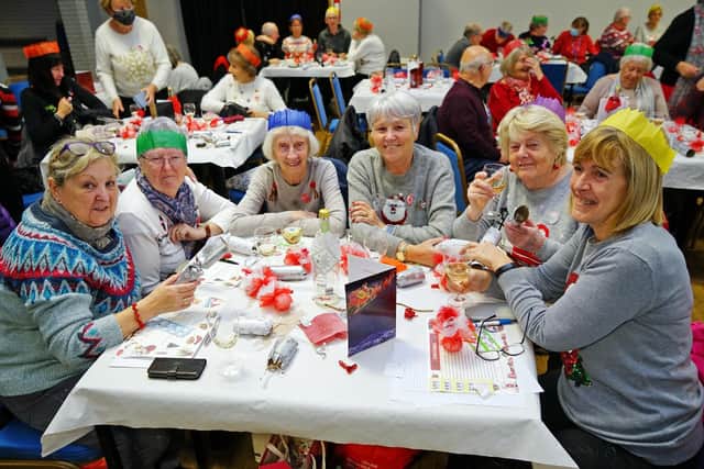 Forest Town and District U3A Christmas get together at Forest Town Arena.