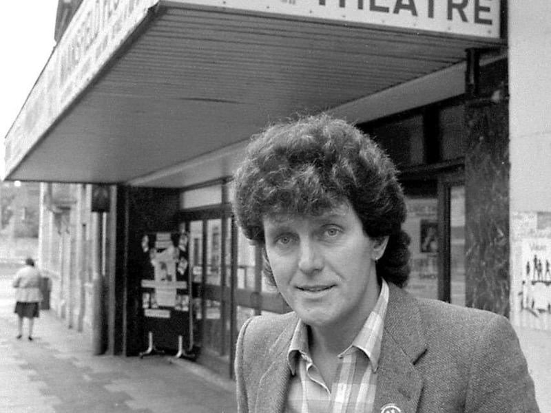 Alvin Stardust pictured outside Mansfield Palace Theatre, 1984. Bernard William Jewry, known professionally as Shane Fenton and later as Alvin Stardust, was an English rock singer and stage actor. Performing first as Shane Fenton in the 1960s, Jewry had a successful career in the pre-Beatles era, hitting the UK top 40 with four singles in 1961–62. The star had moved to Mansfield as a child, where his mother ran a boarding house frequented by musicians and entertainers appearing locally. He was honoured with a statue at Mansfield Palace Theatre in 2022. Stardust is one of Mansfield's most famous faces. He passed away in 2014.