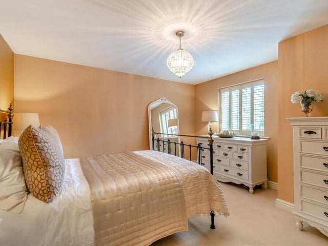 A third double bedroom at the £1.2 million property off Longdale Lane in Ravenshead.