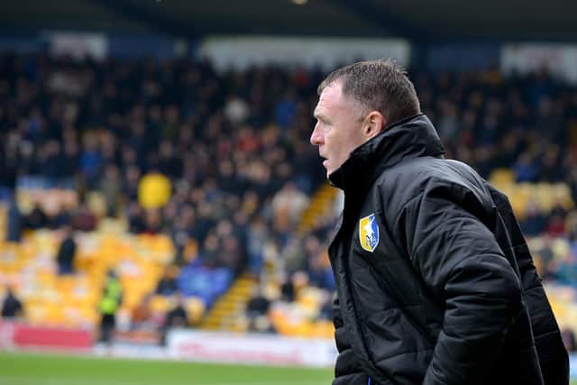Graham Coughlan knows he needs fresh blood if Stags are to challenge for promotion. Pic by Rachel Atkins.