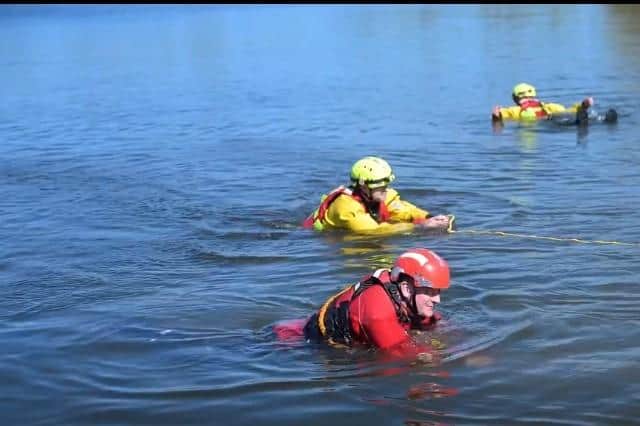 Water safety warning