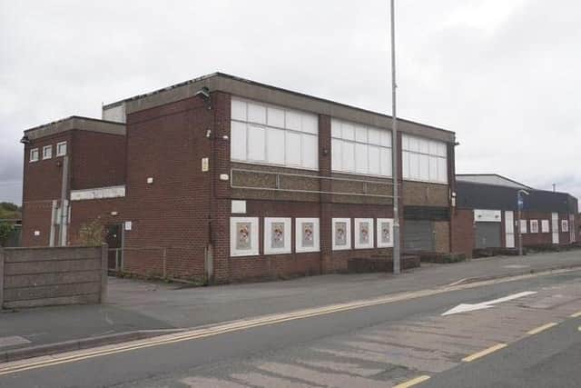 The former factory shop building on Ellis Street, Kirkby which has now been demolished to make way for the apartments.