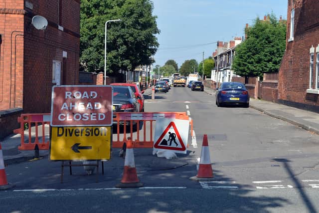 Clumber Street in Kirkby has been closed while Severn Trent carry out sewer repairs.