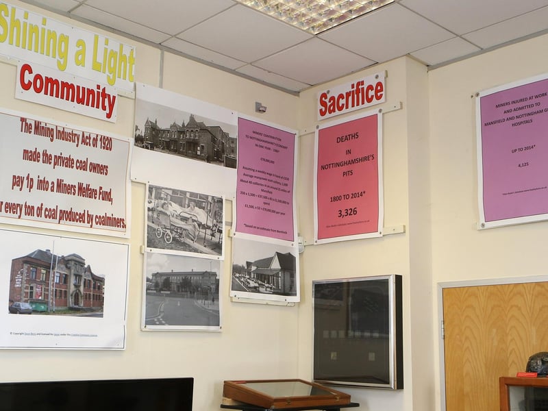 Shining a light on 'community' at the Nottinghamshire Mining Museum.