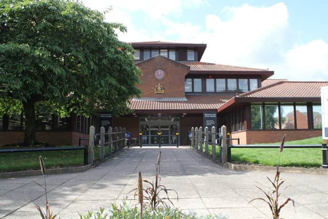 Mansfield District Council offices at the Civic Centre