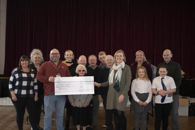 The Dallas Street Resource Centre in Mansfield received a donation of £6,000.