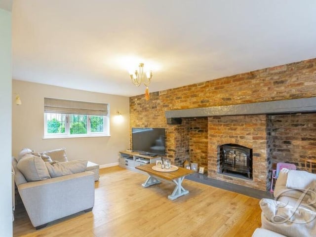 The first calling point on the ground floor is this fabulous living room, with a window facing the front of the house.