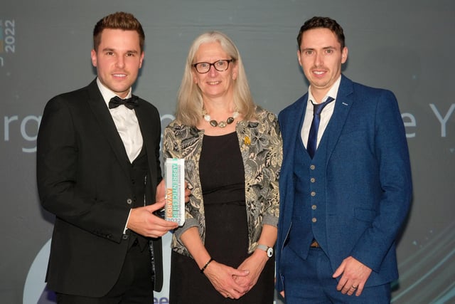 Large Employer of the Year title awarded to Auto Windscreens by Angela Boorman