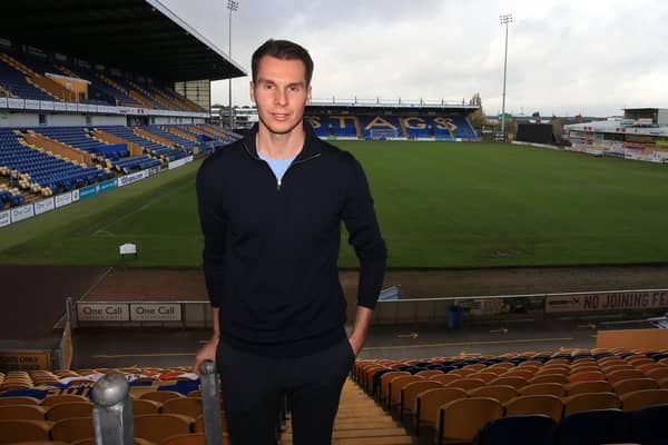 David Sharpe has described new boss Nigel Clough as a perfect fit for Mansfield Town.