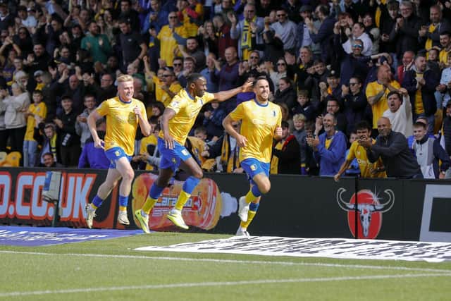 Mansfield Town' Lee Gregory is the top scorer in League One with six goals.