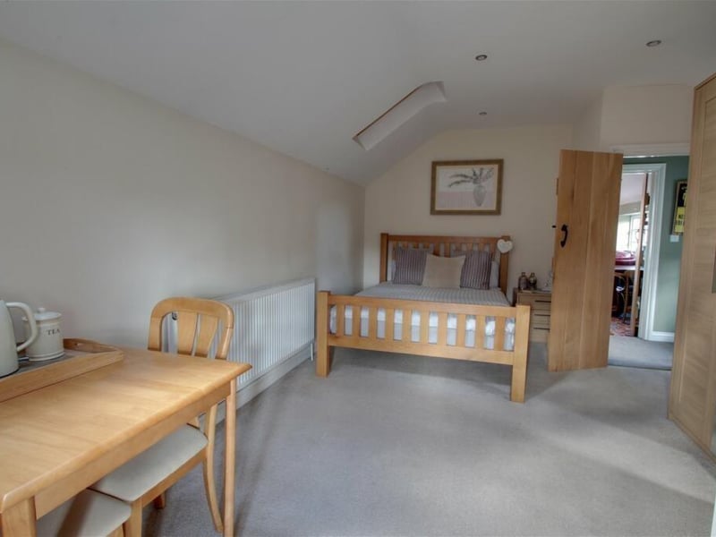 Comfort and space are the key words that apply to the Whitwell farmhouse's bedrooms.