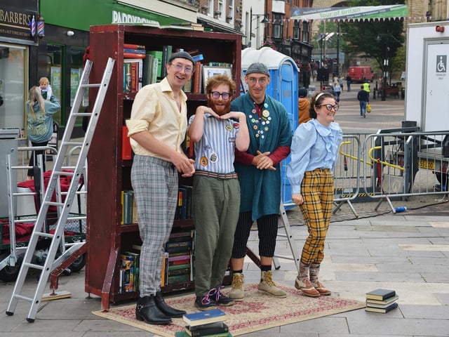 Tit For Tat perform Books! at The Full Shebang in 2022