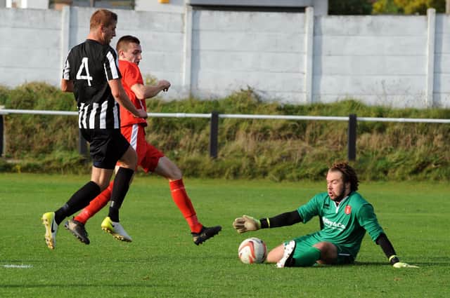 Levi Owen has given stability to Ollerton Town since joining from Clipstone.