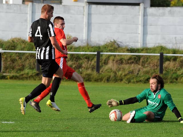 Levi Owen has given stability to Ollerton Town since joining from Clipstone.