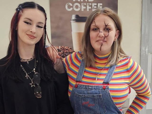 Boba Shack were giving customers a 'spooky' surprise (and sweet treats).