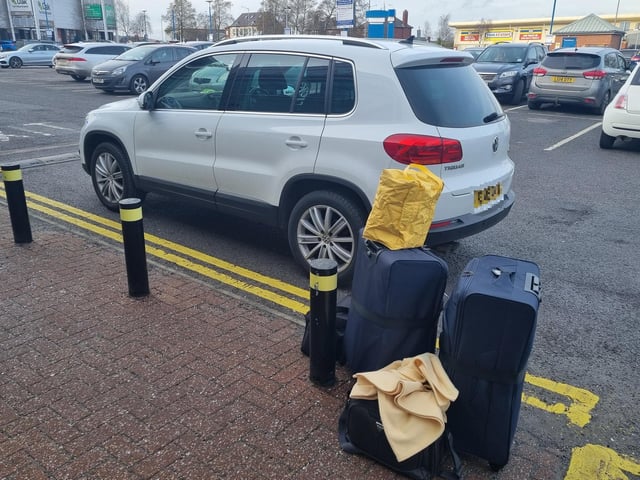 The team posted: "Imagine going on holiday in a car with no tax or MOT. Seized! #OpReacher #BetterUnpack #MakeThat4Today"