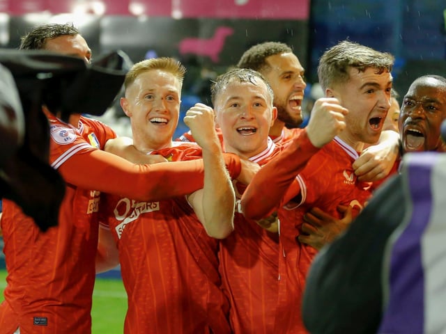Delighted Stags win away at leaders Stockport County on New Year's Day