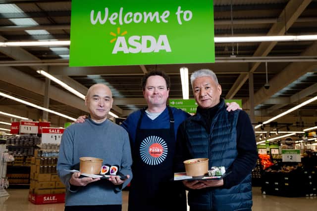 Panku Founder, Neil Nugent is joined by Michelin-starred chefs Naoki Hoshino and Kyoichi Kai to help launch the streetfood brand in Asda stores.