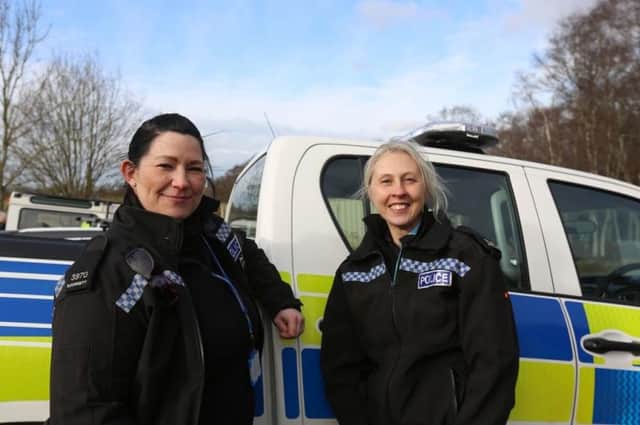 PC Rachel Dowsett and PC Emma Weatherhill have completed their specialist off-road training.