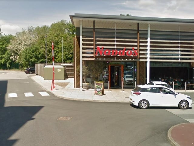 Nando's on Mansfield Leisure Park, Park Lane, Mansfield. Last inspected on May 10, 2022.