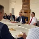 Rt Hon Michael Gove MP held a working lunch with council representatives, the Mayor and local stakeholders, including Mansfield BID and the Place Board, to discuss the challenges and opportunities through the forthcoming Levelling Up Partnership.