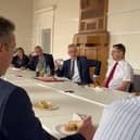 Rt Hon Michael Gove MP held a working lunch with council representatives, the Mayor and local stakeholders, including Mansfield BID and the Place Board, to discuss the challenges and opportunities through the forthcoming Levelling Up Partnership.