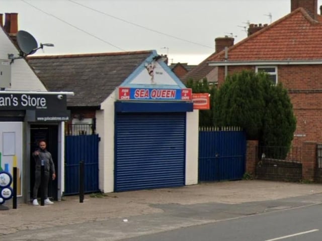 Sea Queen Fish Bar on Essex Road, Bircotes, was rated five out of five on February 6