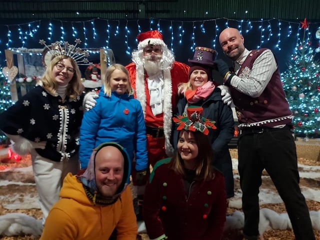 A festive and fun experience for all.