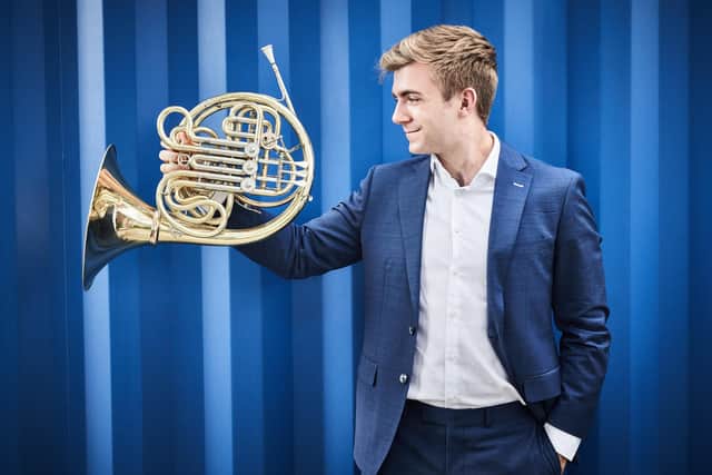 Ben Goldscheider is one of two soloists involved in the concert