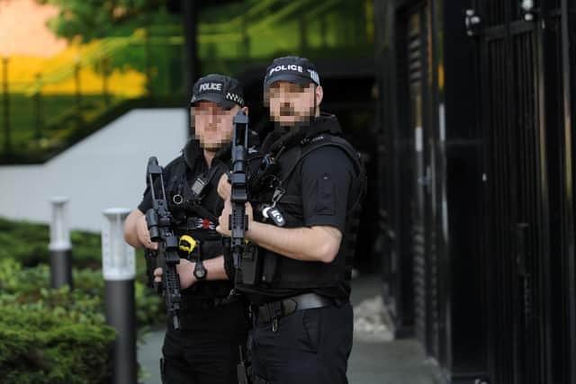 Nationally there were 18,395 police firearms operations in the year ending March 31 – a slight increase on the previous year, when there were 18,257. (Photo by: Simon Hulme/nationalworld.com)