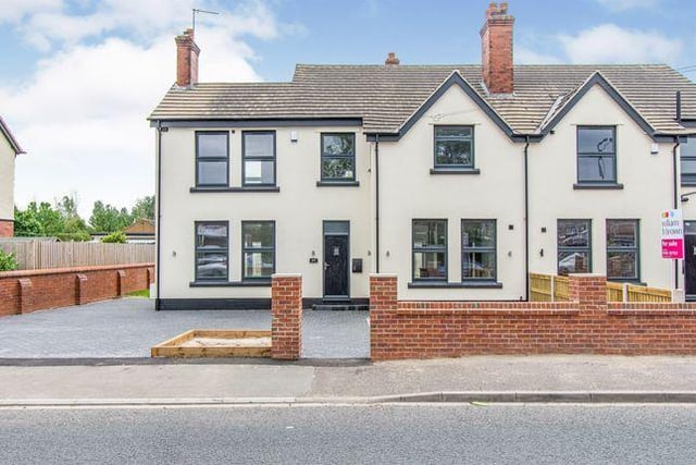 This three bedroom house has been fully renovated throughout and has a large kitchen with an island. Marketed by William H Brown, 01302 378046.