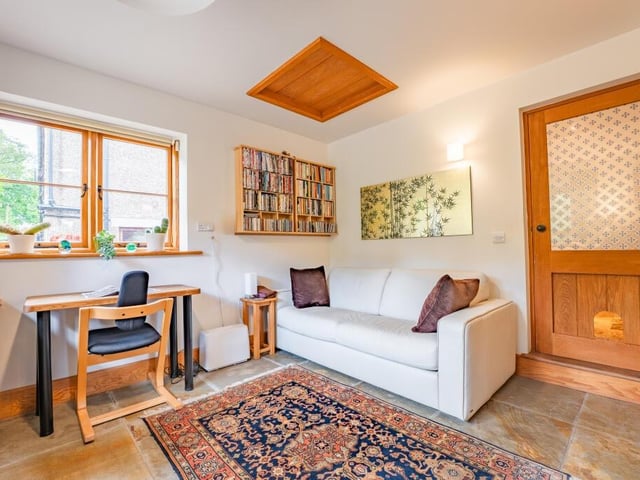 An alternative use for the ground-floor office is an additional fifth bedroom for growing families who might move in to the Newstead Abbey Park property