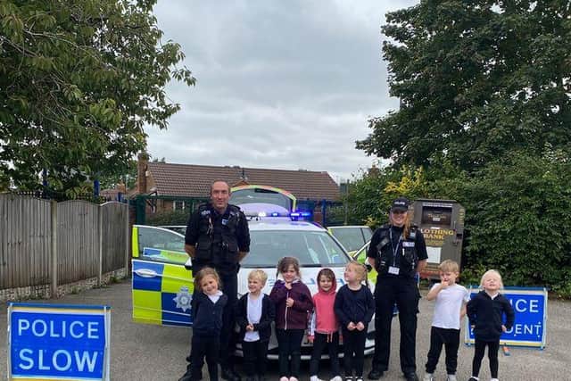 Youngsters get to meet Ashfield police officers