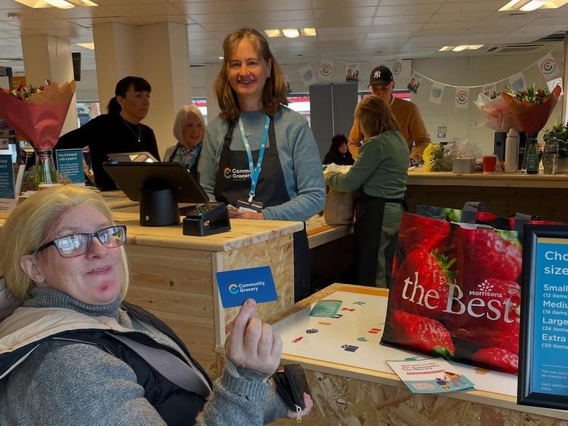 Community Grocery Kirkby-in-Ashfield opened its doors at 48 Lowmoor Road on March 12. Its aim is to bridge the gap between food banks and supermarkets by providing affordable weekly shopping and support services.
