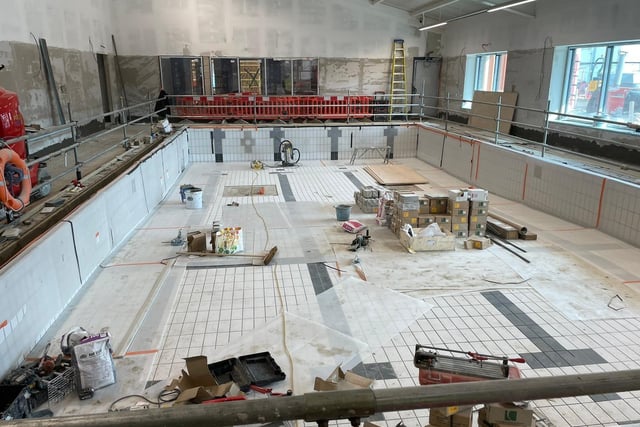 The facility is home to a new 15 x 8-metre swimming pool.