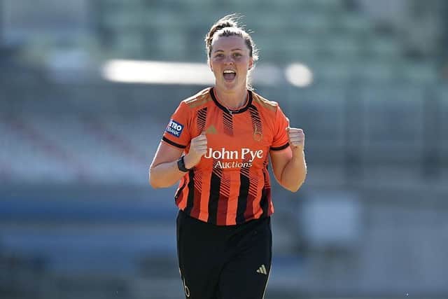 Grace Ballinger took three wickets to help restrict the Bears.
