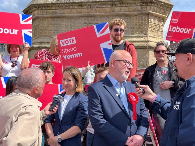 Steve Yemm is the Labour candidate for Mansfield